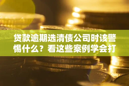 济南贷款逾期选清债公司时该警惕什么？看这些案例学会打翻身仗