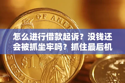 济南怎么进行借款起诉？没钱还会被抓坐牢吗？抓住最后机会！