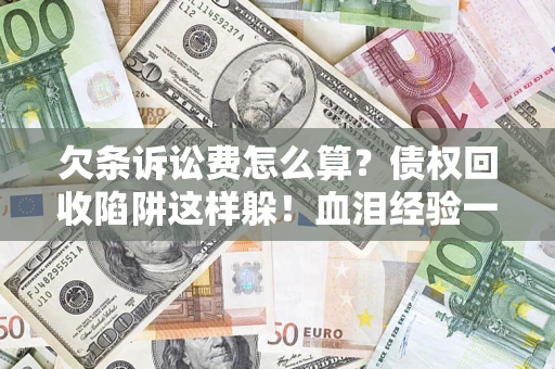 济南欠条诉讼费怎么算？债权回收陷阱这样躲！血泪经验一次讲透