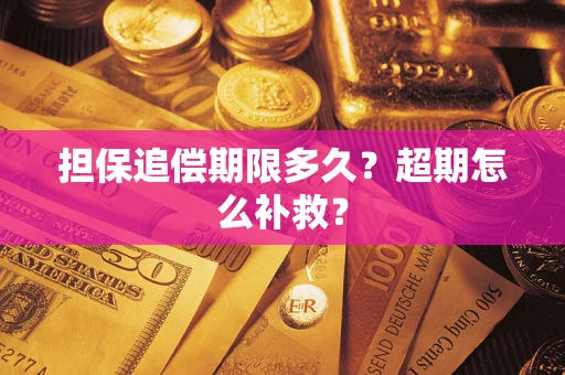 济南担保追偿期限多久？超期怎么补救？