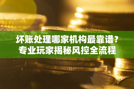 济南坏账处理哪家机构最靠谱？专业玩家揭秘风控全流程