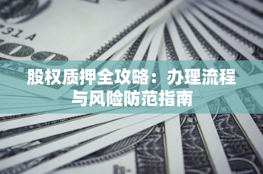 济南股权质押全攻略：办理流程与风险防范指南